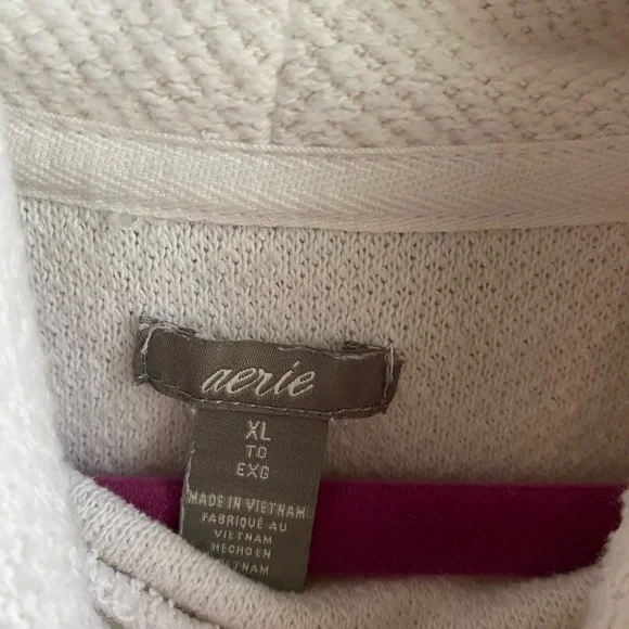 aerie waffle turtle neck sweater - Picture 3 of 3